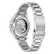 Bulova Marine star 200m 98B466 - bracciale e cassa acciaio - quadrante blu con datario