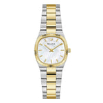 Load image into Gallery viewer, Bulova Super Seville 98L335 - bracciale e cassa acciaio e oro giallo - quadrante bianco