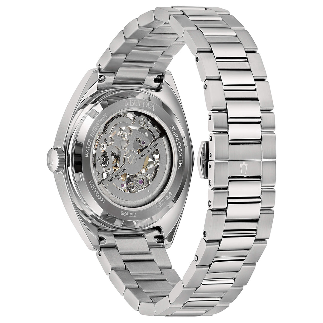 Bulova Surveyor Automatic Skeleton 96A292 - fondello con movimento a vista