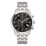 Load image into Gallery viewer, Bulova Sutton Chrono 96B412 - bracciale e cassa acciaio - quadrante nero con cronografo e datario