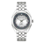 Load image into Gallery viewer, Bulova Jet Star 96B472 - bracciale e cassa acciaio - quadrante argento/blu con datario