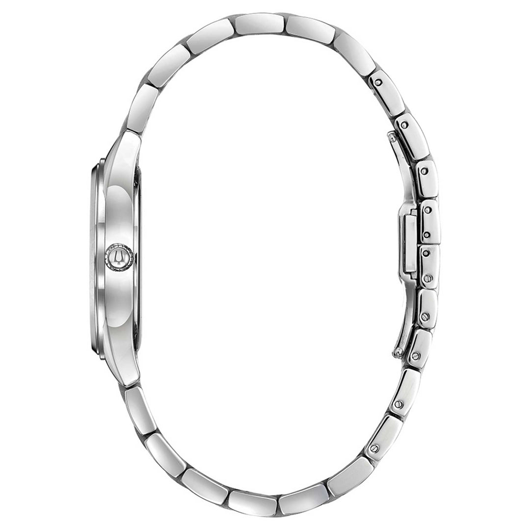 Bulova Sutton lady 96P199 - bracciale e cassa acciaio - quadrante madreperla