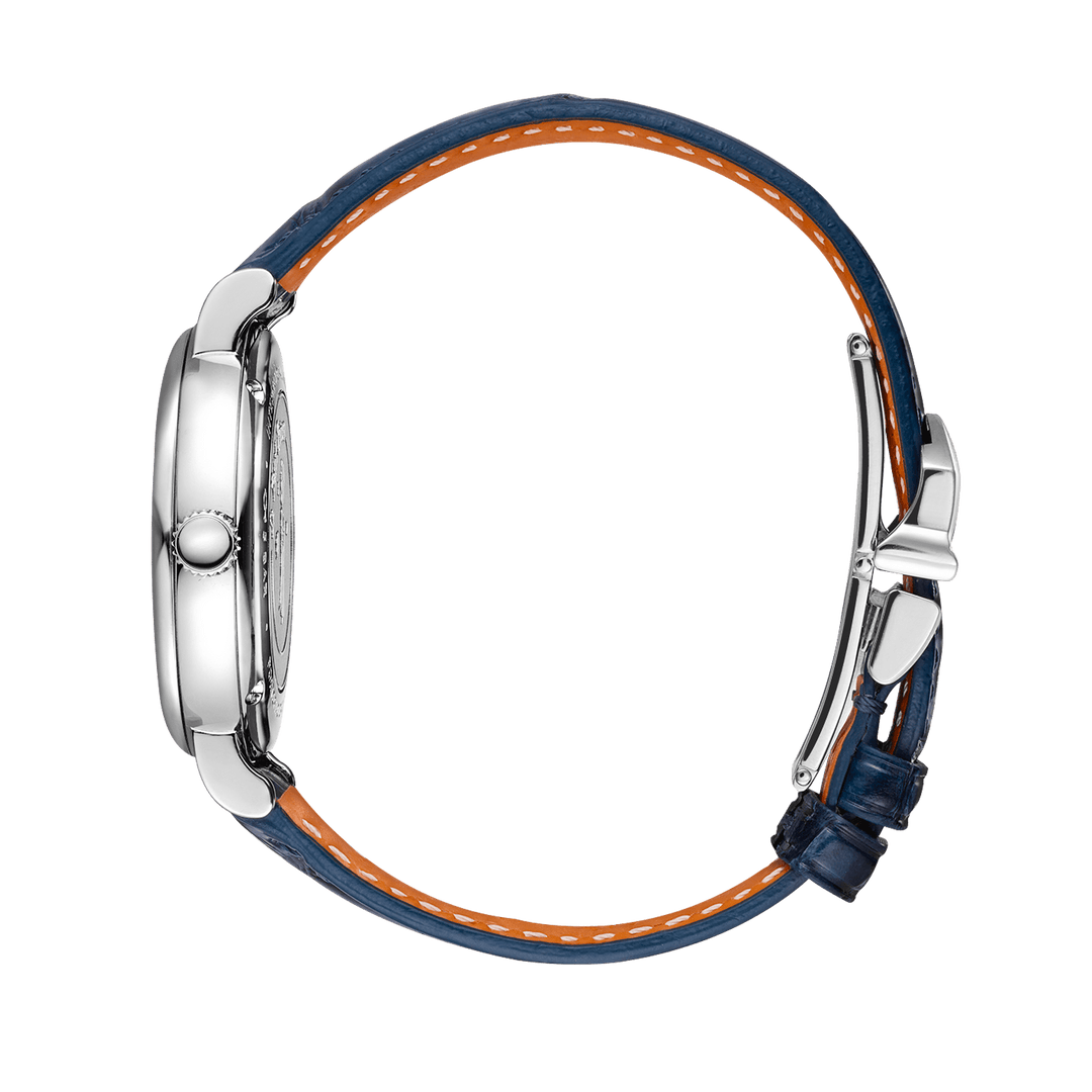 IWC Portofino Automatic Day & Night 34 Le Petit Prince IW459806 - cinturino blu pelle - cassa acciaio - quadrante blu con visualizzazione giorno e notte