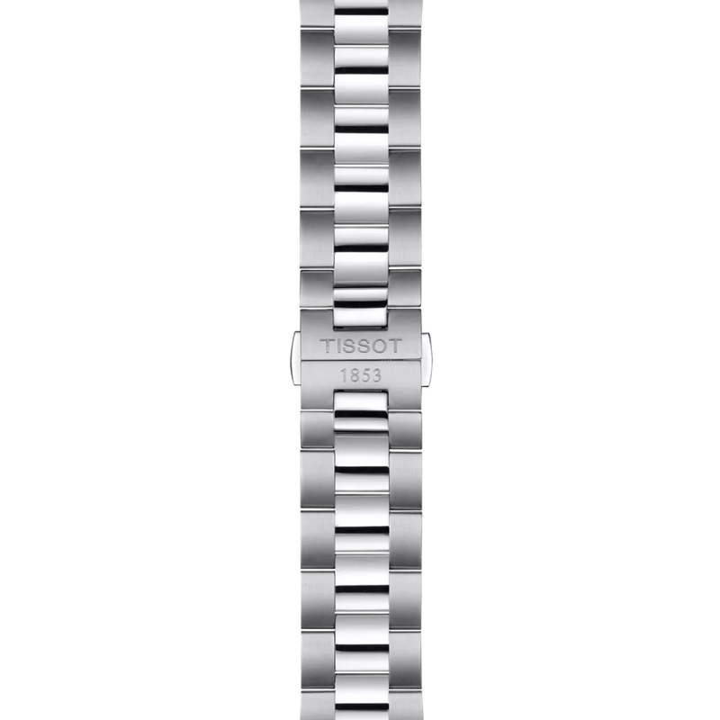 issot Gentleman open heart 40mm T127.407.11.081.00 - bracciale acciaio