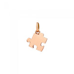 Load image into Gallery viewer, DoDo Ciondolo puzzle oro rosa DMC1004-PZZLS-0009R - sinistro