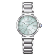 Citizen Lady EM1070-83L - bracciale e cassa acciaio - quadrante turchese