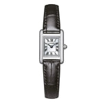 Load image into Gallery viewer, Citizen Square EG2790-12A - cinturino pelle nera - cassa acciaio - quadrante bianco