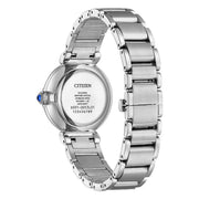 Citizen Lady EM1070-83A - bracciale e cassa acciaio - quadrante argento - fondello