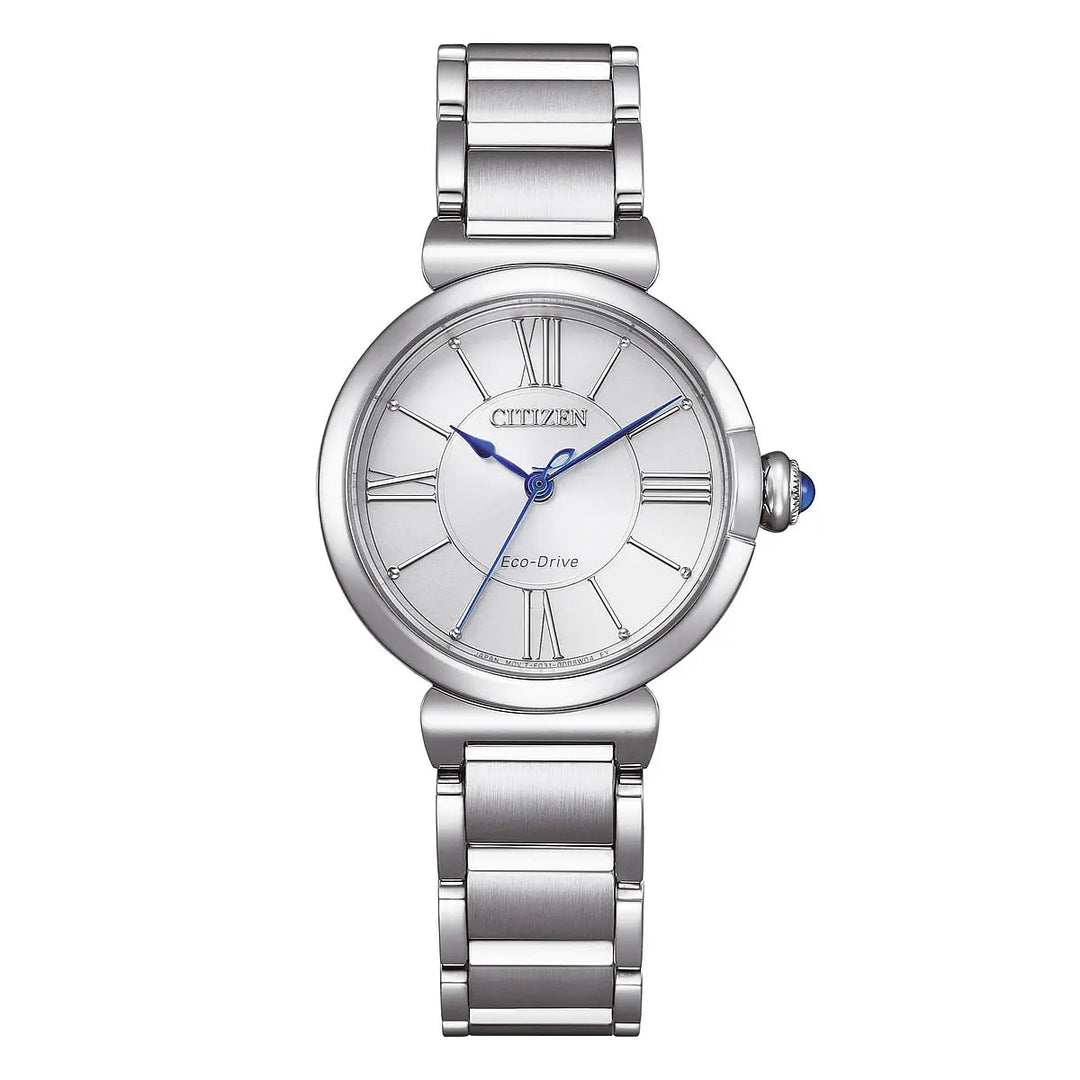 Citizen Lady EM1070-83A - bracciale e cassa acciaio - quadrante argento