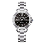 Load image into Gallery viewer, Citizen Lady EM1160-58E - bracciale e cassa acciaio - quadrante nero