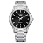 Load image into Gallery viewer, Citizen Classic AW0100-86E - bracciale e cassa acciaio - quadrante nero con datario