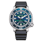 Load image into Gallery viewer, Citizen Promaster Blue Dial BN0167-09W - cinturino gomma blu notte - cassa acciaio - quadrante blu e verde con datario