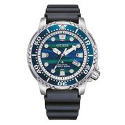 Citizen Promaster Blue Dial BN0167-09W - cinturino gomma blu notte - cassa acciaio - quadrante blu e verde con datario