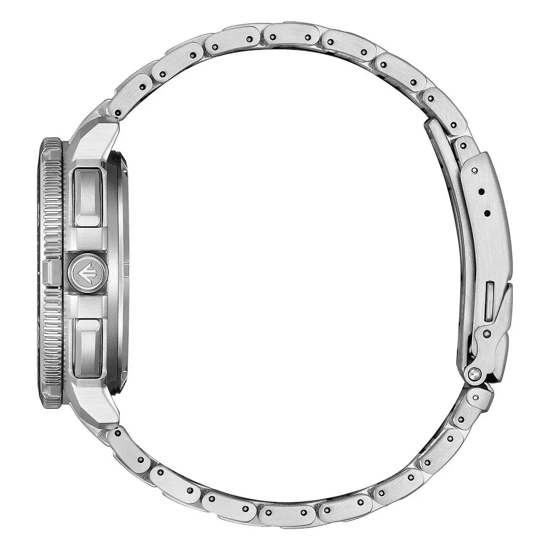 Citizen Promaster WaveTracker JV3001-53E - bracciale e cassa acciaio - quadrante nero con calendario perpetuo