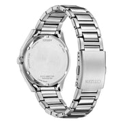 Citizen Metropolitan BM7620-83M - bracciale e cassa acciaio - quadrante azzurro con datario - fondello