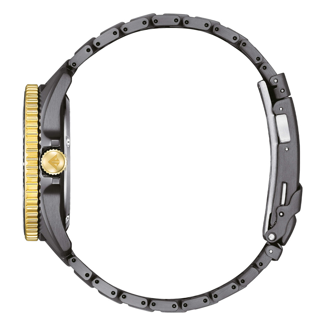 Citizen Diver's Eco Drive 200 mt Light in Black BN0264-53E - bracciale e cassa neri in acciaio - quadrante nero con datario