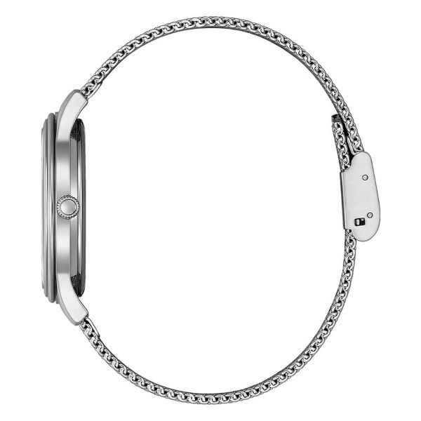 Citizen Lady EM1220-82X - bracciale e cassa acciaio - quadrante rosa con brillanti