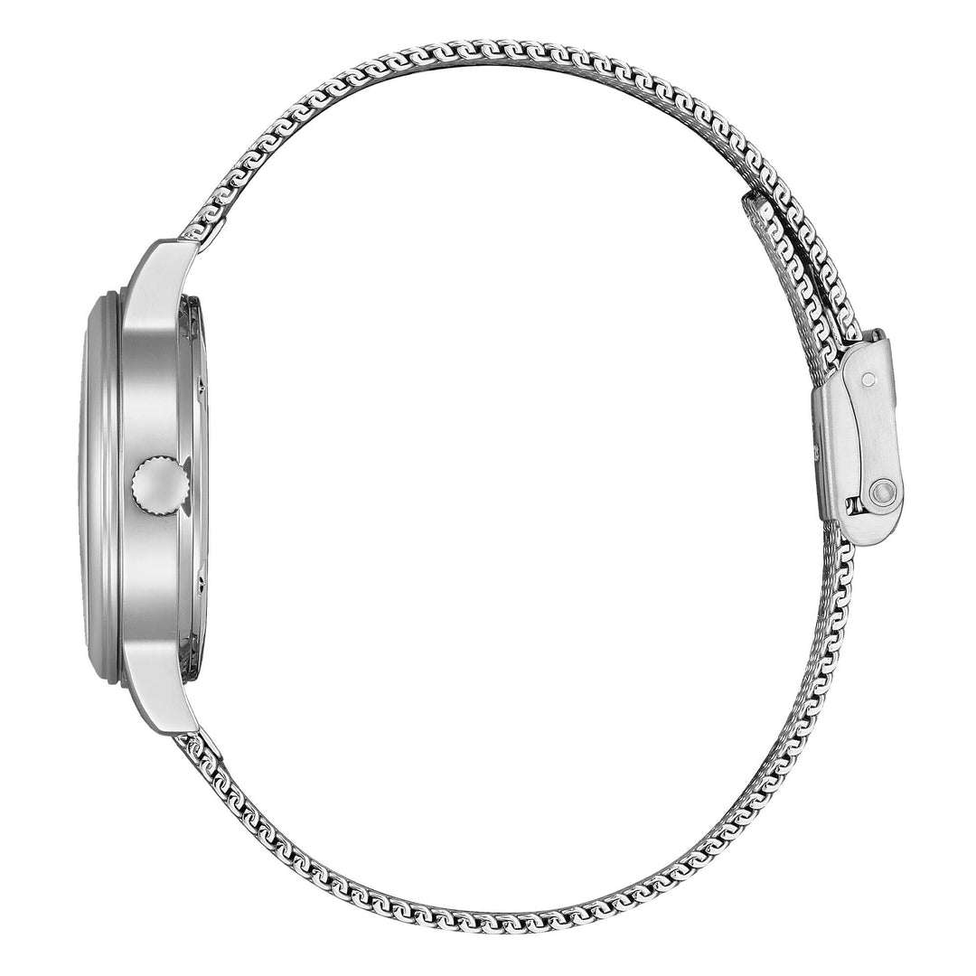 Citizen Lady EW2621-75A - bracciale e cassa acciaio - quadrante bianco con datario
