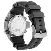 Citizen Aqualand I JP2007-17W - cinturino gomma nero - cassa acciaio - quadrante verde chiaro multifunzione - fondello