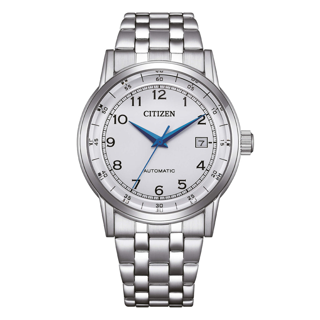 Citizen Classic Automatic NJ0210-56A - bracciale e cassa acciaio - quadrante argento con datario