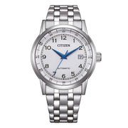 Citizen Classic Automatic NJ0210-56A - bracciale e cassa acciaio - quadrante argento con datario