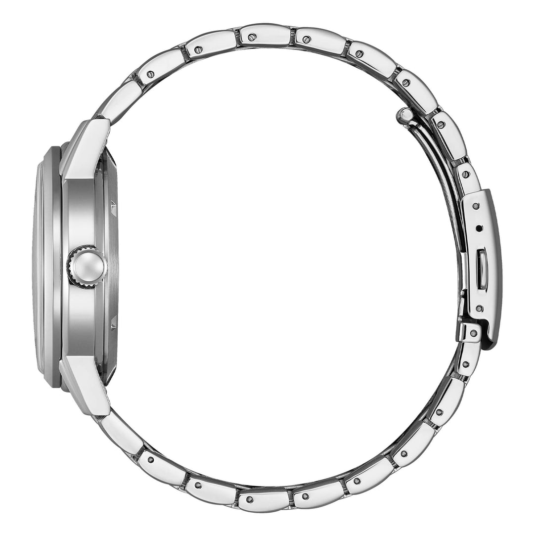 Citizen Classic Automatic NJ0210-56A - bracciale e cassa acciaio - quadrante argento con datario