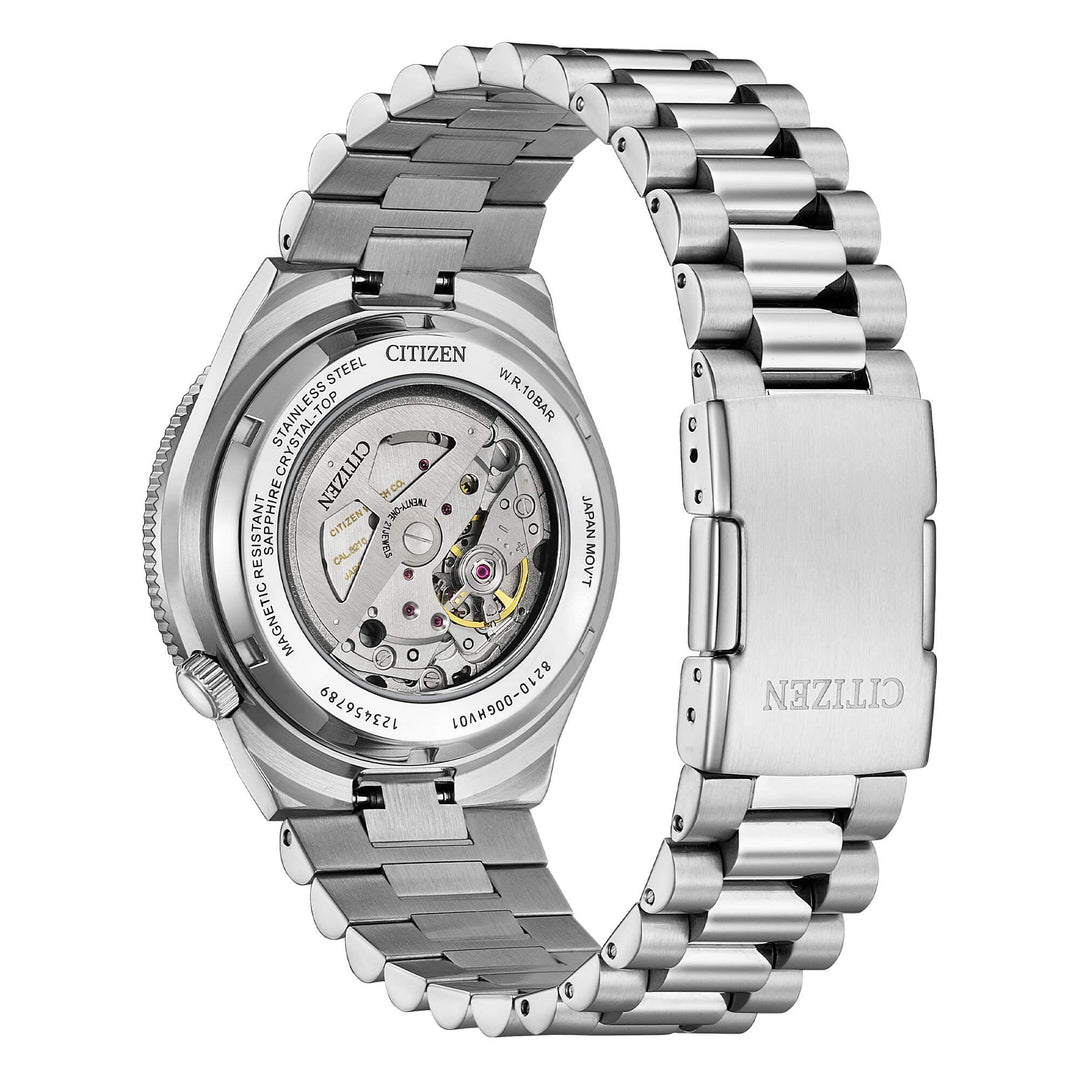 Citizen Tsuyosa Shore NJ0230-59L - fondello trasparente con movimento a vista