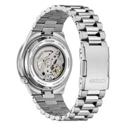 Citizen Tsuyosa Shore NJ0230-59L - fondello trasparente con movimento a vista