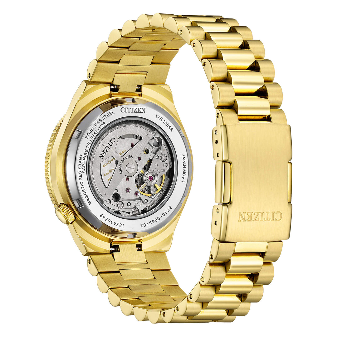 Citizen Tsuyosa Shore NJ0232-53X - fondello trasparente con movimento a vista