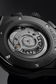 Hublot Classic Fusion Aerofusion Black Magic 525.CM.0170.RX - fondello con movimento a vista
