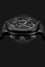 Load image into Gallery viewer, Hublot Classic Fusion Aerofusion Black Magic 525.CM.0170.RX - cinturino gomma nera - cassa ceramica nera - quadrante scheletrato nero con datario e cronografo