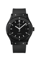 Load image into Gallery viewer, Hublot Classic Fusion Black Magic 542.CM.1171.RX - cinturino caucciù nero - cassa ceramica nera - quadrante nero con datario