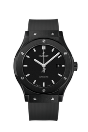 Hublot Classic Fusion Black Magic 542.CM.1171.RX - cinturino caucciù nero - cassa ceramica nera - quadrante nero con datario