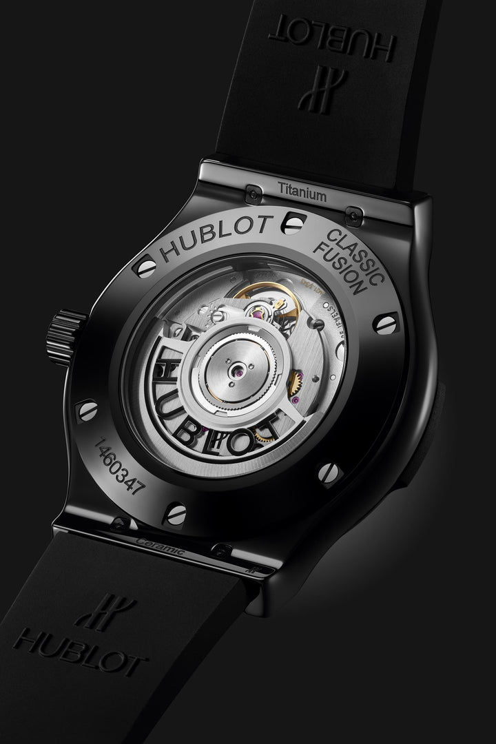 Hublot Classic Fusion Black Magic 542.CM.1171.RX - fondello con movimento a vista