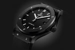 Load image into Gallery viewer, Hublot Classic Fusion Black Magic 511.CM.1171.RX - cassa ceramica nera - cinturino gomma nera - quadrante nero con datario