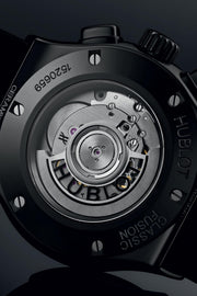 Hublot Classic Fusion Chronograph Black Magic 521.CM.1171.RX - fondello con movimento a vista