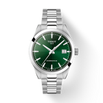 Load image into Gallery viewer, Tissot Gentleman 38mm T165.807.11.091.00 - bracciale e cassa acciaio - quadrante verde con datario