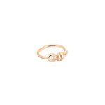 Load image into Gallery viewer, Anello Nodo con Diamante
