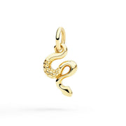 DoDo Ciondolo serpente oro giallo DMC6014-SNAKE-0009G