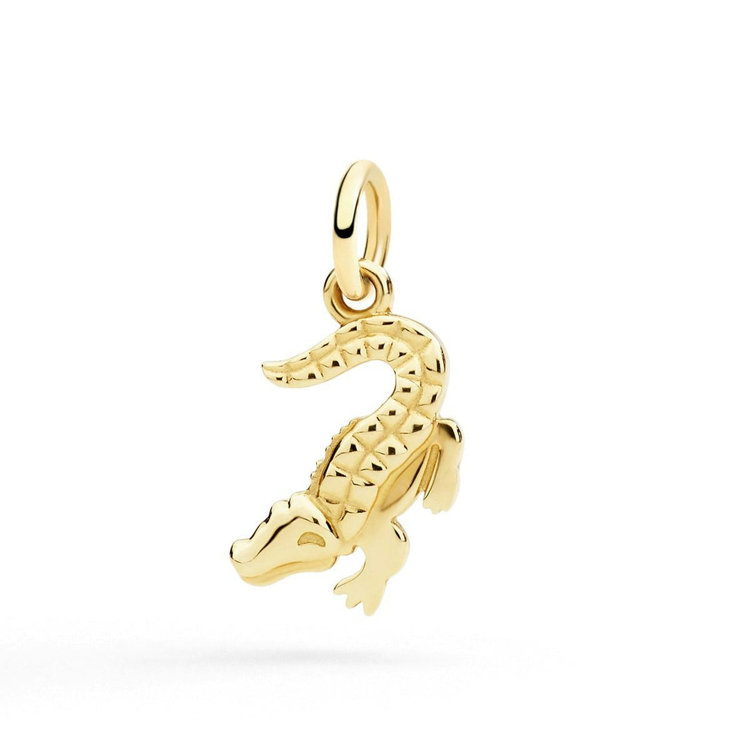 DoDo Ciondolo coccodrillo oro giallo DMC6017-CROCC-0009G