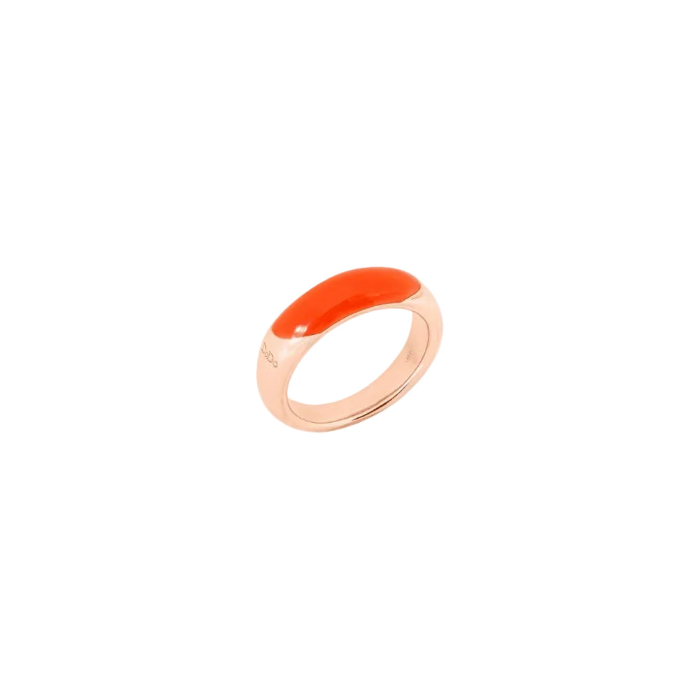 DoDo Anello rondelle in argento dorato e smalto DAC3009-RONDE-RORAG