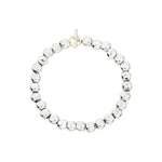 Load image into Gallery viewer, DoDo Bracciale pepita in argento e oro giallo DBC0003-PEPIT-0009A