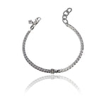 Load image into Gallery viewer, Bracciale con catena Tennis di Zirconi