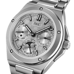 Load image into Gallery viewer, IWC Ingenieur Perpetual Calendar 41 IW344904 - bracciale e cassa titanio - quadrante grigio con calendario perpetuo