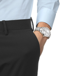 Load image into Gallery viewer, Tissot Gentleman 38mm T165.807.11.031.00 - bracciale e cassa acciaio - quadrante argento con datario