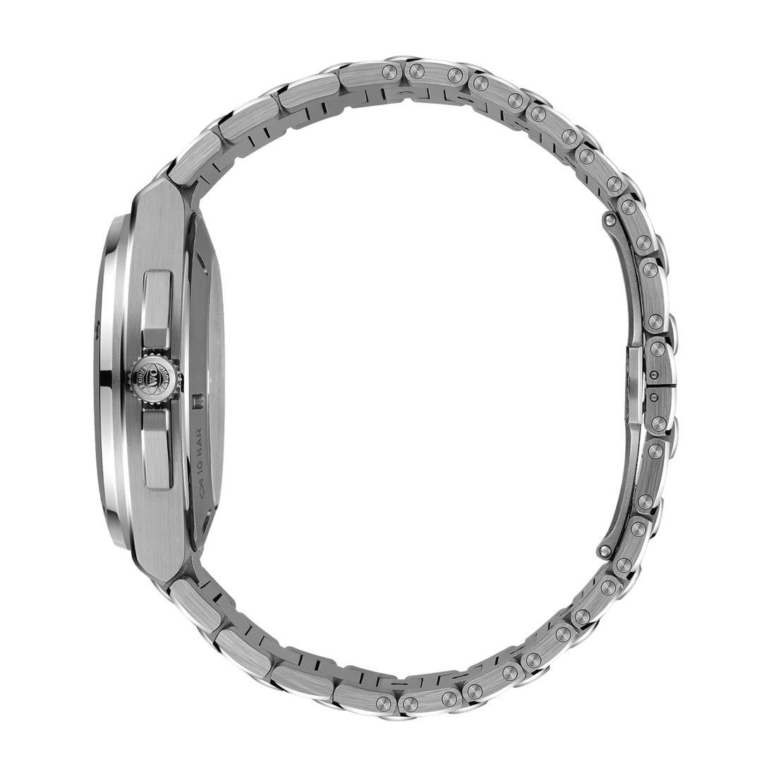 IWC Ingenieur Perpetual Calendar 41 IW344904 - bracciale e cassa titanio - quadrante grigio con calendario perpetuo