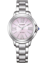 Citizen Lady EM1160-58X - bracciale e cassa acciaio - quadrante rosa