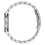 Load image into Gallery viewer, Citizen Lady EM1220-58Y - bracciale e cassa acciaio - quadrante turchese impreziosito con 4 cristalli agli indici