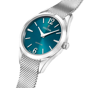 Festina Grace F20076/4 - bracciale e cassa acciaio - quadrante decorato a raggiera colore turchese