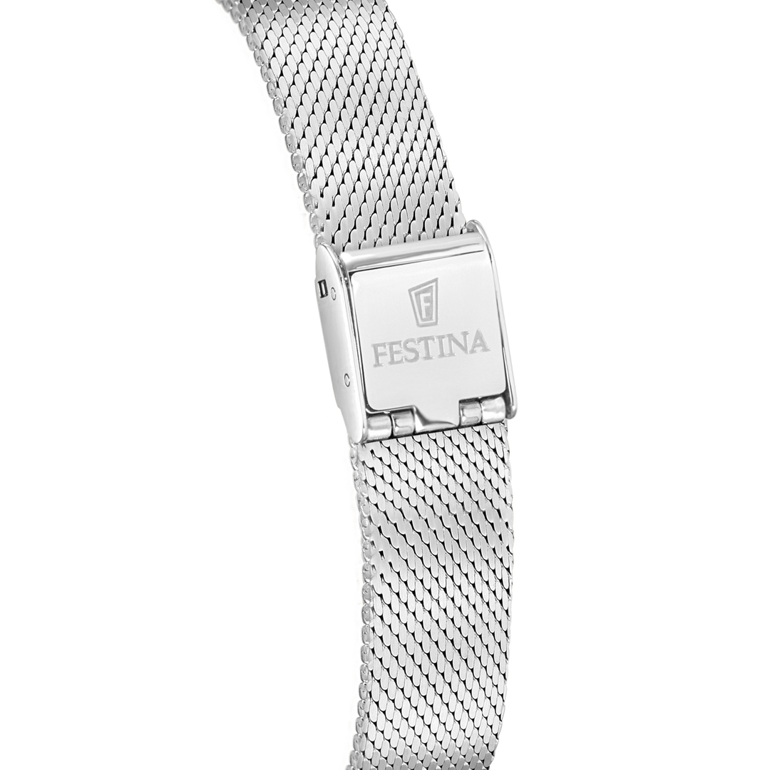 Festina Grace F20076/4 - bracciale e cassa acciaio - quadrante decorato a raggiera colore turchese